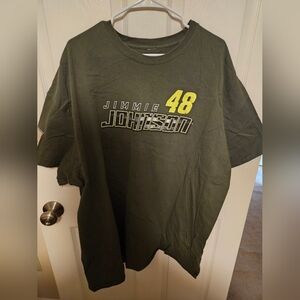 Green Jimmie Johnson #48 NASCAR Cup Series T-Shirt